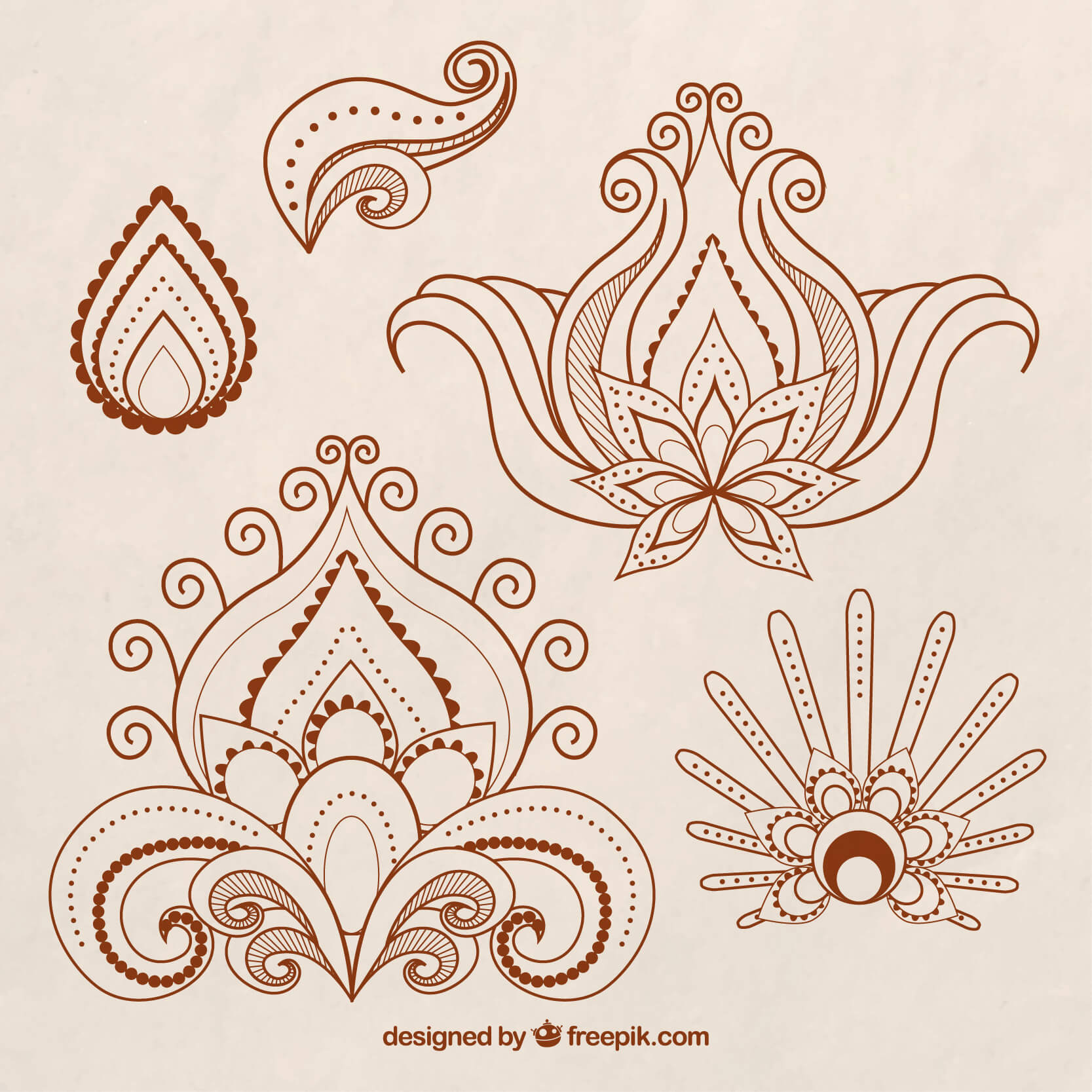 Festival Henna Stencil Pack