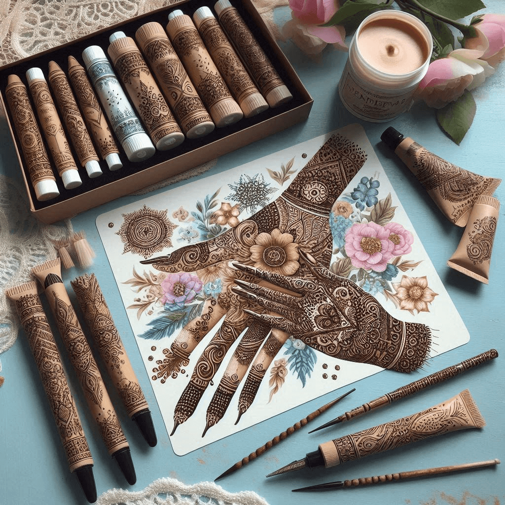 DIY Henna Art Pack
