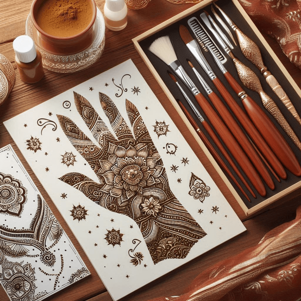 Basic Henna Stencil Pack