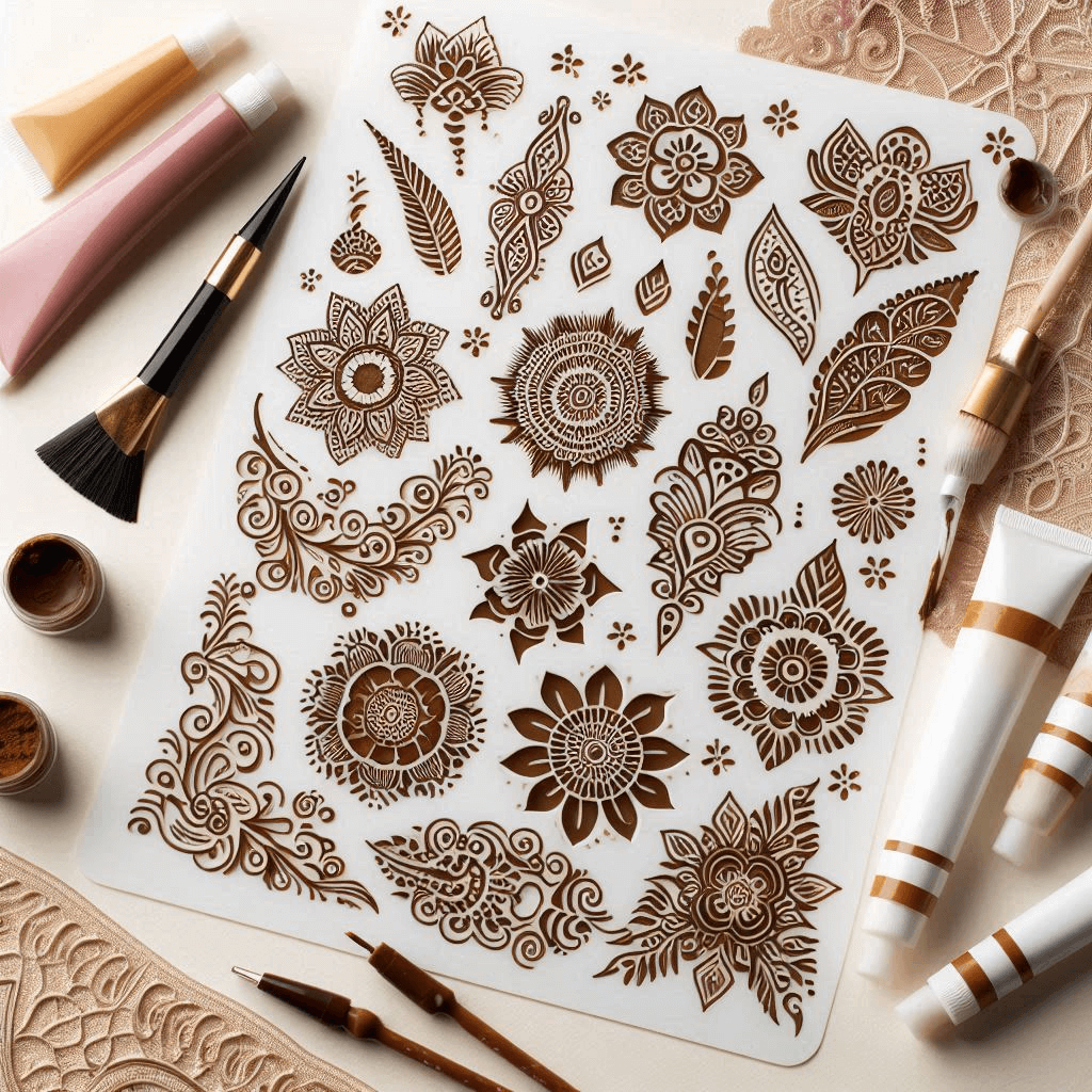 Intricate Mandala Stencils