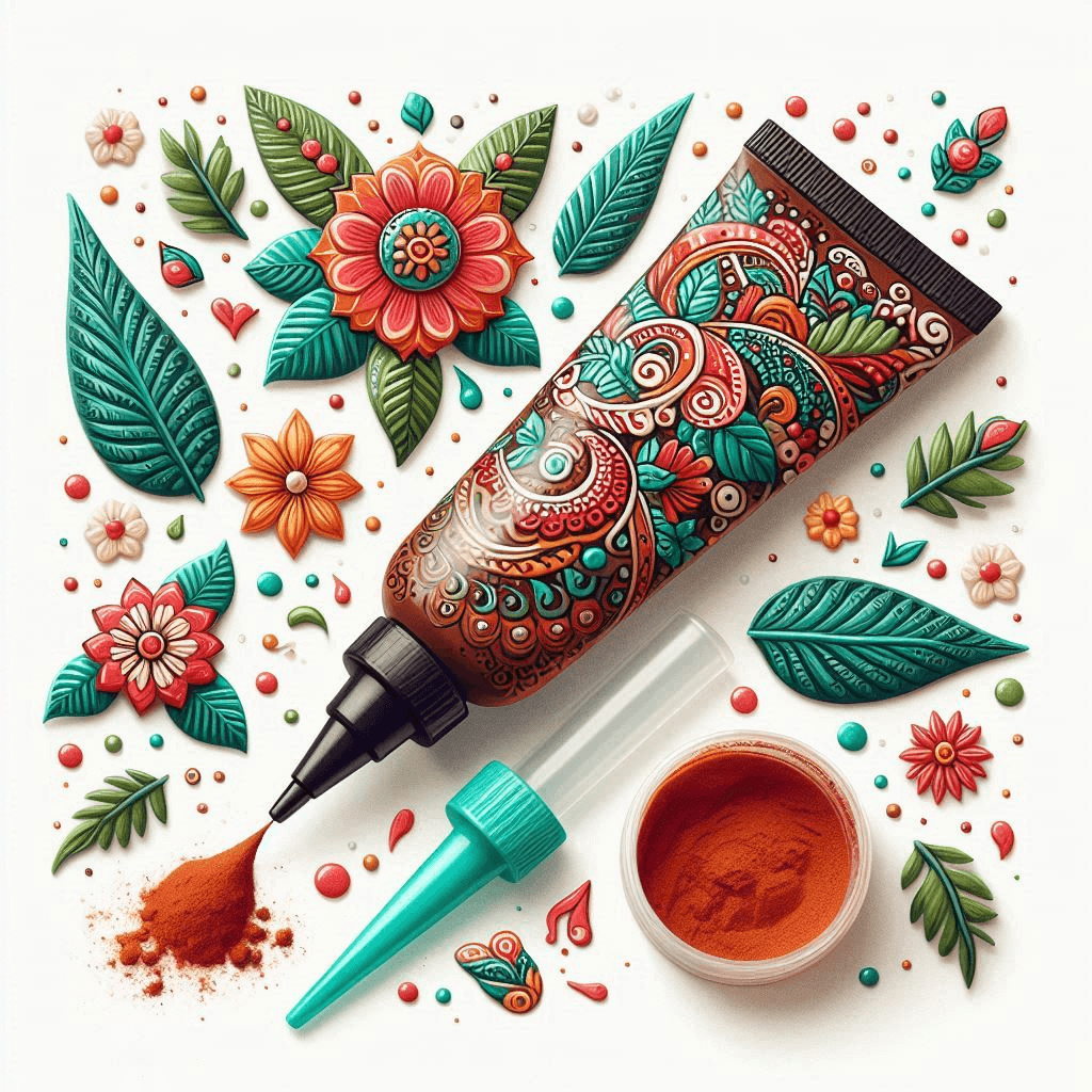 Henna Squeeze Bottle Set